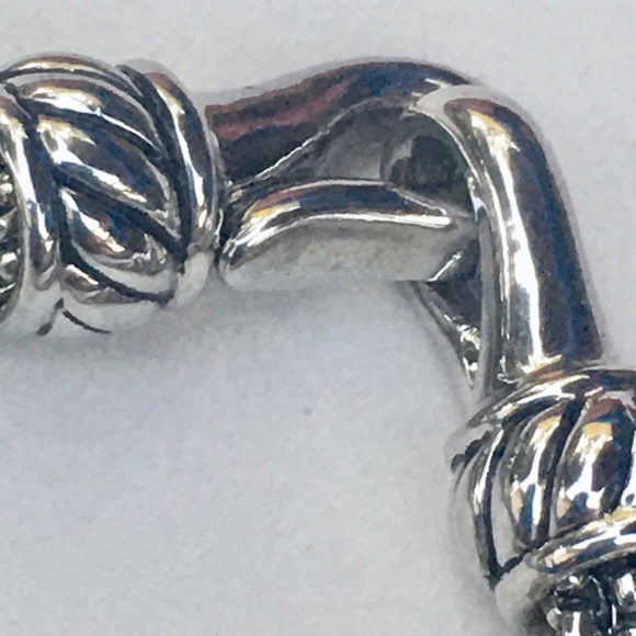 Silver Tone Chains with Rhinestone Disco Balls - Picture 15 of 15